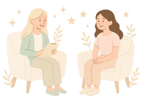 Ilustración de terapia